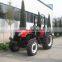 90hp 4 wheel rice farming machinery tractor