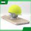 mushroom silicone music amplifier mobile phone sucker stand holder sound box mini portable waterproof wireless bluetooth speaker