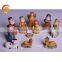 Hand Made Religious Terracotta Nativity Set