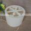 2015 decorative unfinished bark wooden chocolate barrel