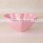 Heart dinnersets for lover's day, pink heart shape bowl and plate