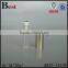 cosmetic packaging high quality clear tube glass roll bottle roll on perfume bottle with gold cap best sellers  china