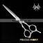 Silver special design hair cutting scissor