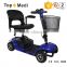 TEW032 Handicapped Safe 4 Wheels Electric Power Scooter With Lihium Battery