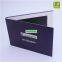 customize Video brochure/Video in print/Video book with 7