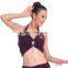 Sexy women dance clothing halter crop top for belly dance JYS18