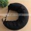 Plush U shape neck pillow for travel