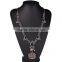 Vintage Ethnic Long Chain Silver Sweater Necklace Jewelry ,big Brand Jewelry