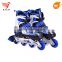 quad rollable lighting up inline roller skating shoes adults
