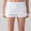 MGOO Factory Supplied White Slim Fit Shorts Woman Light Cotton Terry Fabric Sport Short Pants