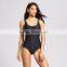 Womens Lace Up One Piece Customize Female Perfect One Piece For Beach Occasion Party 80% Nylon 20% Spandex Comfortable Stretchy