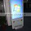 65inch metal frame stand white color vertical touch monitor all in one computer