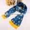 polka dots children girl infinity scarf girls winter knitted scarf