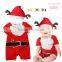 Guangzhou feiming factory baby romper suit boutique kids romper jumpsuit christmas novelty product clothes