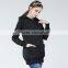 Loose and Leisure Hood Maternity Clothes Thick and Warm Hide Breastfeeding Opening Nursing Clothing