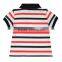 striped kid polo shirt made in china embroidery kis polo shirt