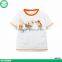 2017 Custom printing unisex baby boy clothes t shirt kids clothing