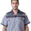 Construction Factory Work Uniform Short Sleeve Button Up Jacket