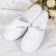 pure closed toe coral velvet hotel slipper