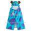 Printed kids hooded towel,hooded baby towel,baby hooded towel