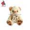 Most Popular High Quality red heart teddy bear plush toy with red heart