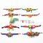 Women National Fabric Flower Bells Bracelet Handmade Cotton