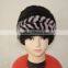 SJ922-02 Wholesale Free Size Mink Fur Cheap Lovely Knitted Winter Hats Denmark