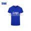 Custom Logo printing 100% Dry Fit Polyester football t-shirt