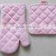 2 Pcs Kitchen Set Plain Pot Holder, Cheap Pot Holders and Oven Gloves