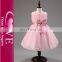 pretty pink cute girl summer dress for flower girl dress girl party dress