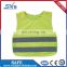 Florescent colored kids safety vests