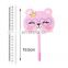 Kawaii Animal Fan design Ballpoint pen signing ball pen funny students' gift kids' toy office school supplies