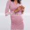 Long Sleeve Sexy Maternity Wear For Women Maternity Clothing Dress