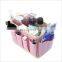 Cute Dots Desktop Cosmetic Organizer Makeup Storage Box Bin Wash Accessories