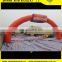 Wholesale orange inflatable arch for race with CE certificates