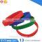 Personalized colorful custom silicone bracelet