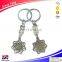 2017 New Design Fashion Metal Composite Copper Key Chain/custom Logo Sign