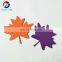 Heat Resistant Cup Mat Silicon Cup Coaster Maple Leaf Tea Coaster