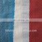 low price high tensile stripe color pe tarpaulin sheet