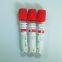 plain blood tube red top blood tube blood test tube