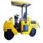 Ride-on hydraulic vibratory double drum road roller