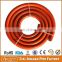 Europe Market Hot Sale Italy Standard PVC Family Gas Hose, PVC High Pressure Gas Hose, 3/8" Orange Flexible LPG PVC Gas Hose