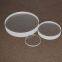 fused silica quartz glass disc round clear optical quartz glass plate