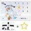 Soft Photography Background Blanket | Newborn Girls or Boys Photo Prop | Best Baby Shower Gift | Months Watch Me Grow