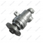 Two way inner tube fixed 2'' DIN flange connection high temperature steam hot oil rotary union for Paper industry