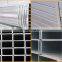ASTM A500 Q355 steel grade mounting steel pipe 100 x 100 galvanized square tube perforated with holes