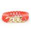 Cheap Bracelet Wholesale FDA Silicone Braided Bracelet Bangle Bracelet
