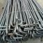Round steel bar diameter 32 processing bend for Street lamp embedded