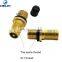 For Submersible pump brass Schrader valve stem 8v1 thread