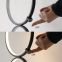 Modern Ring Touch Switch LED Floor Lights Art Interior Decoration Home Nordic Floor Lamp Standing Lamp for Living Room Lighting